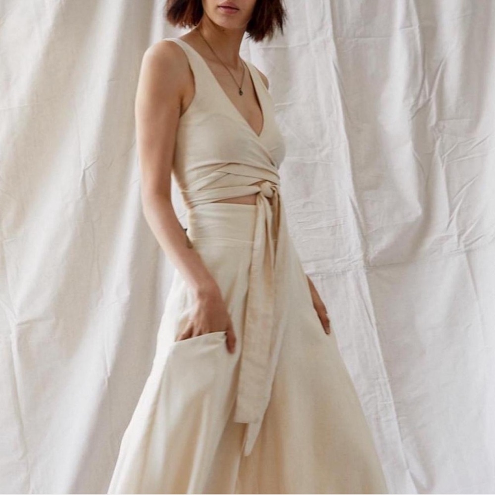 Sisters of the black moon Fluir skirt and wrap top set